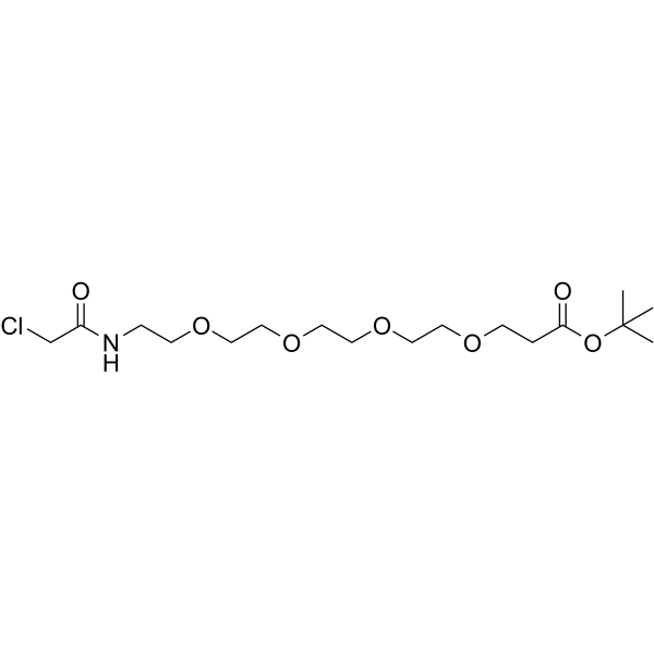 Chloroacetamido-PEG4-C2-Boc 1365655-90-8